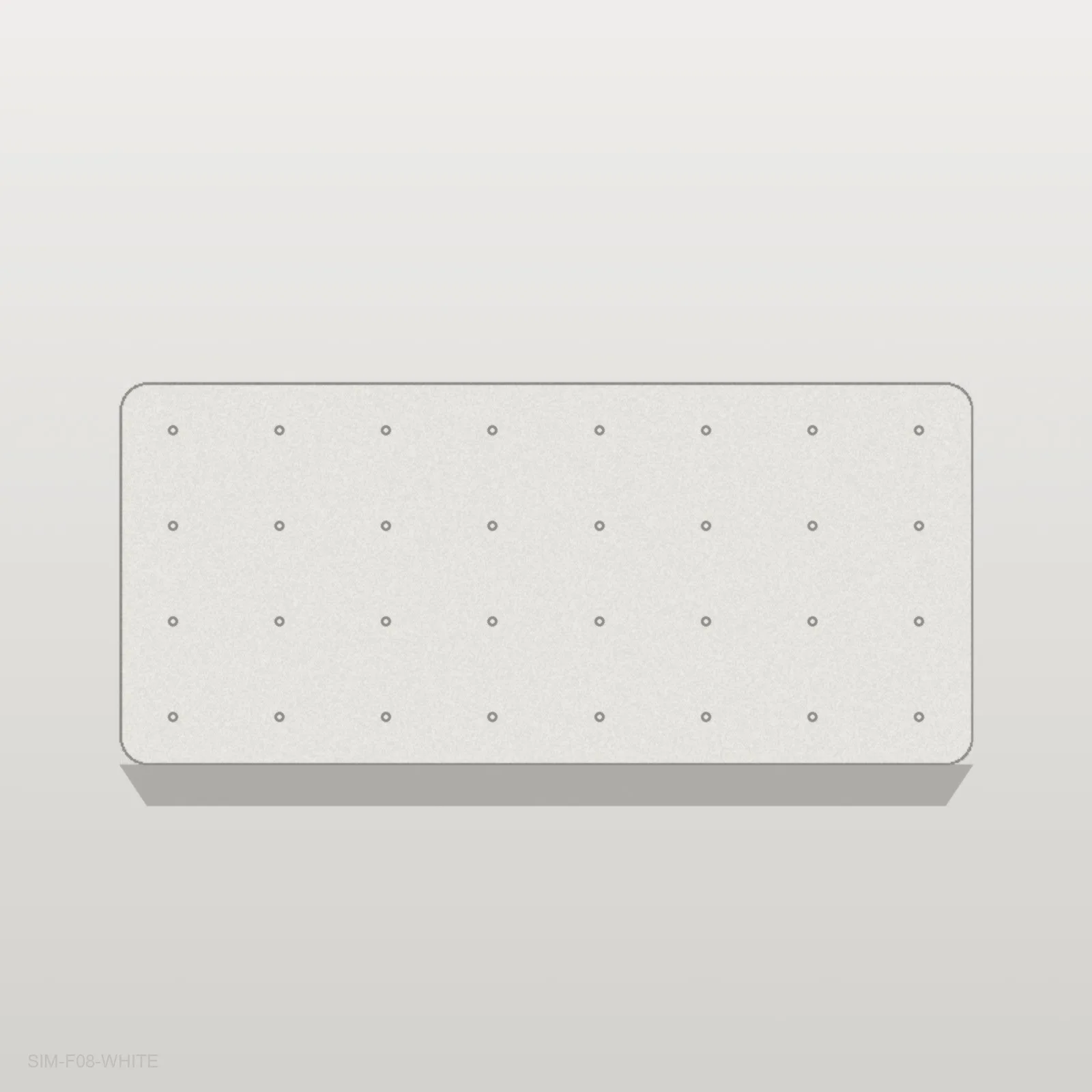 دوشك السراي القطني — 100×200 — أبيض
